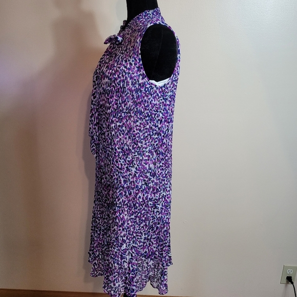 Dkny midi dress sleeveless soze 8 - Picture 9 of 12